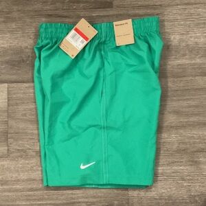 Nike Emerald Green Sports Shorts youth Large 10/12